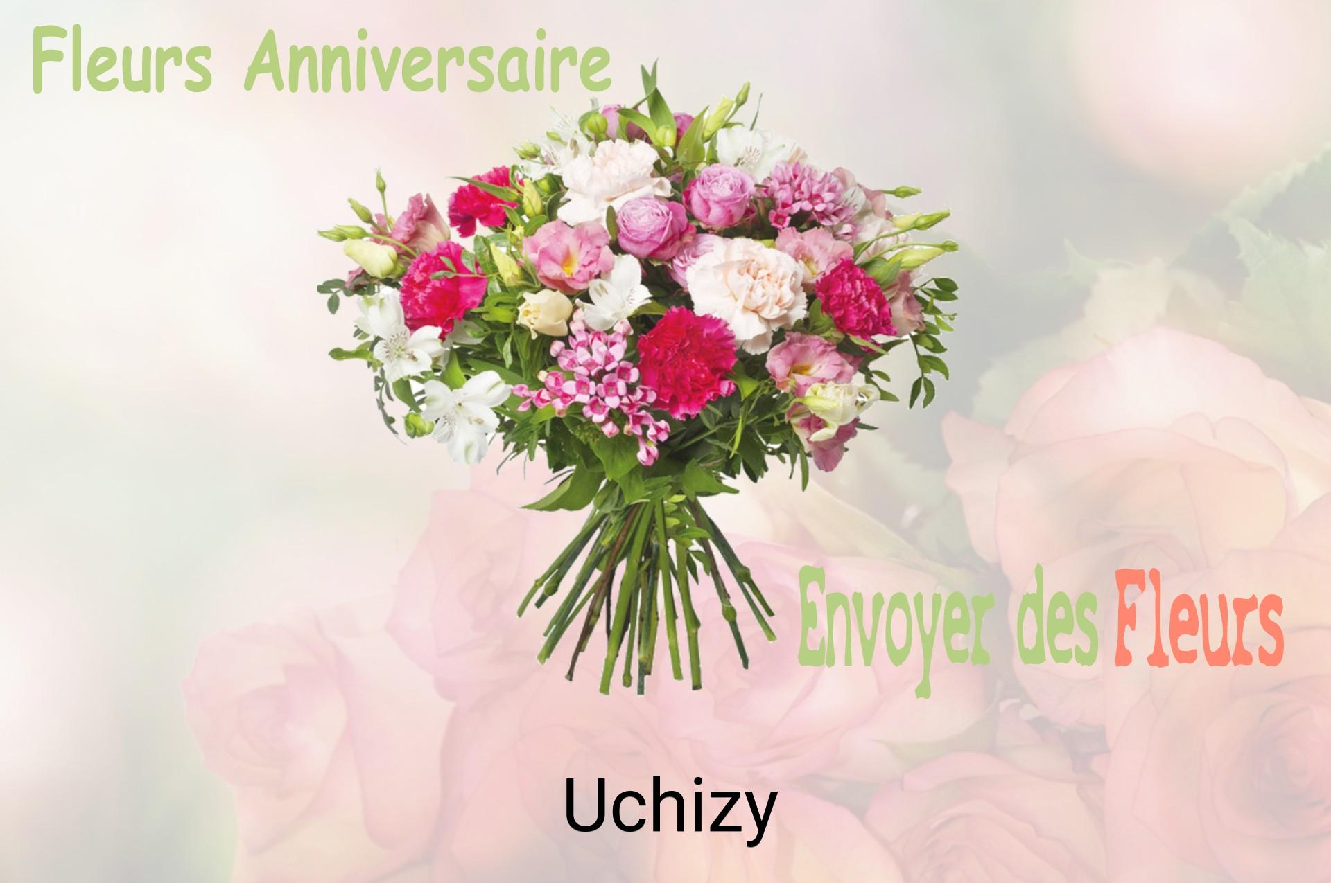 Bouquet de fleurs d’anniversaire livré à Uchizy